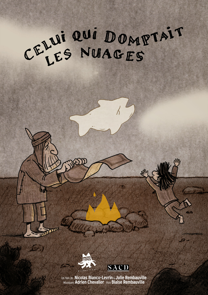 Ten ktry oswoi chmury plakat