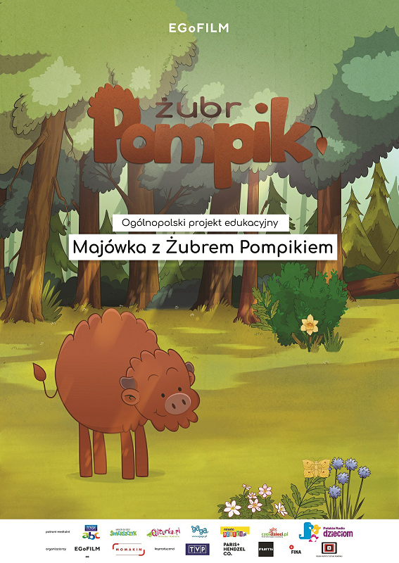 Majwka z ubrem Pompikiem plakat